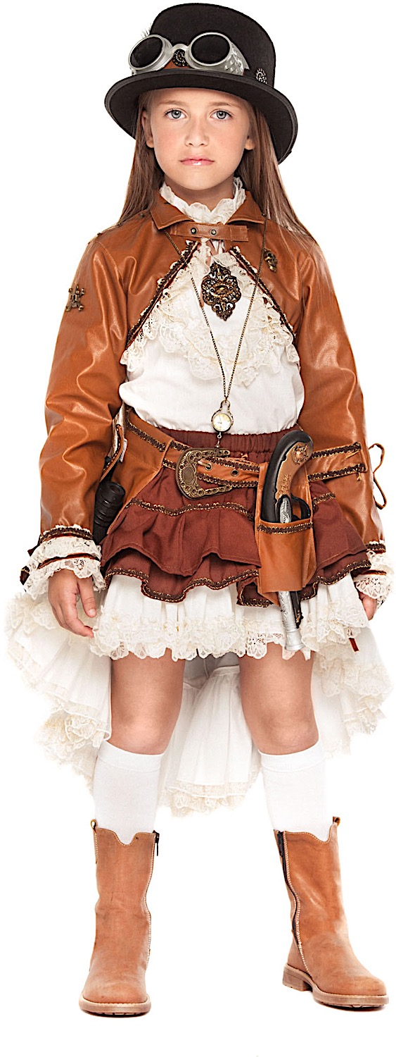 Costume carnevale - VIAGGIATRICE DEL TEMPO RAGAZZA